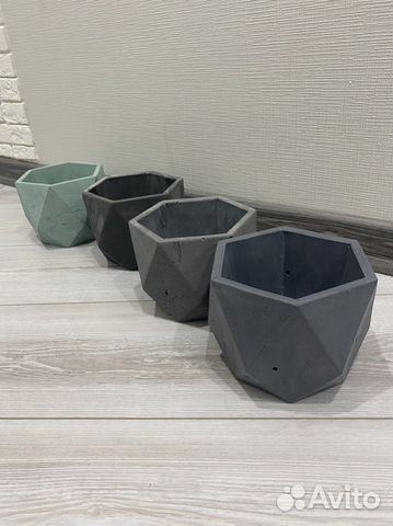 Кашпо горшок формы для свечей пепельница шкатулка