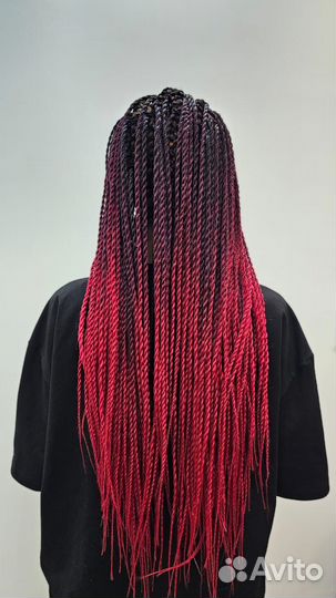 Афрохвост, афрокосы, афрокудри, косы, заплетение