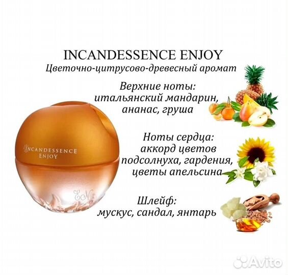 Парфюмерная вода incandessence injoy