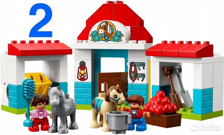 Детский конструктор Lego duplo (оригинал)