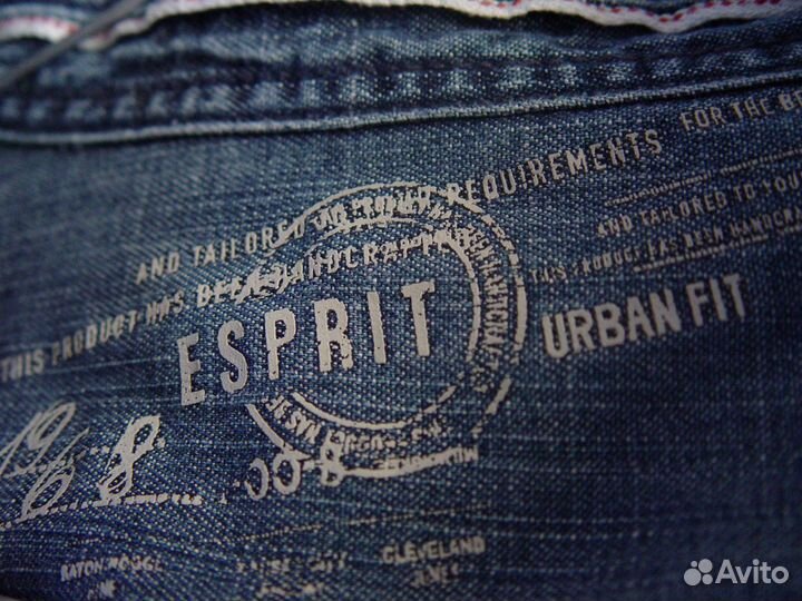 Джинсовая рубашка esprit