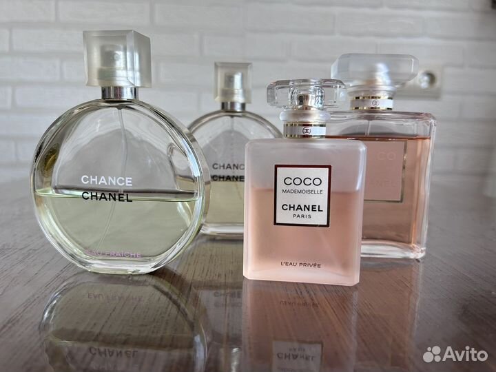 Chanel, Trussardi, D&G, Dior парфюм отливанты