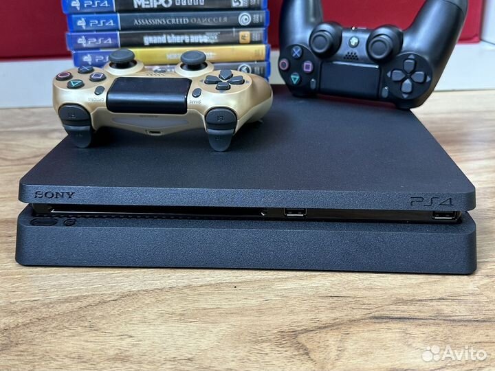 Sony PS4 Slim 2 Ревизия + 46 Игр