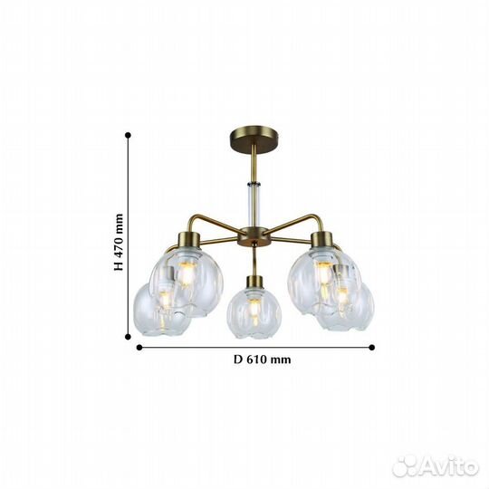 Люстра F-Promo monto 2192-5P