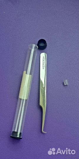 Пинцеты для наращивания ресниц 2шт