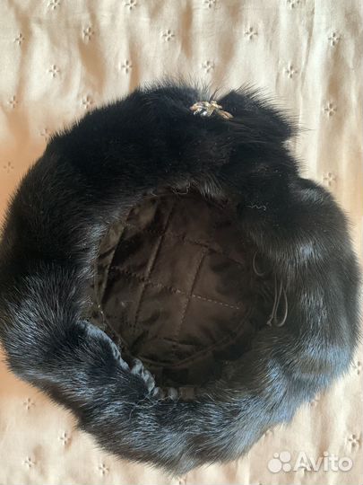 Берет норковый