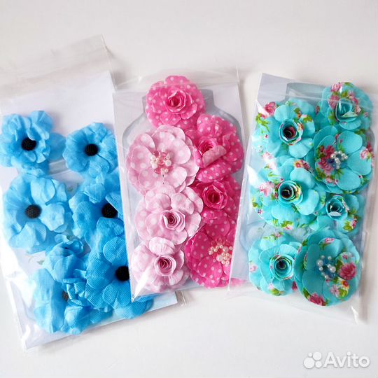 Цветы для скрапбукинга