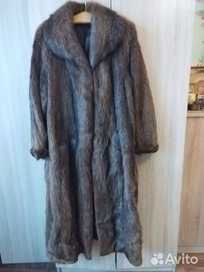 Нутриевая шуба