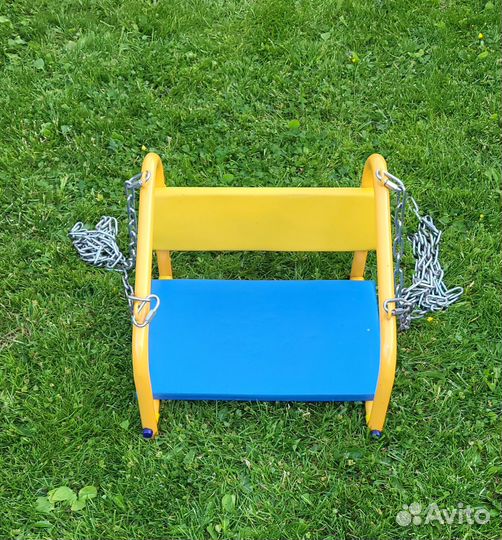 Детские качели уличные подвесные