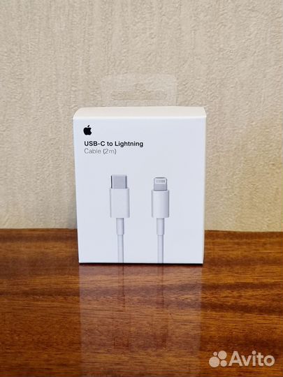 Зарядный кабель Apple USB-C to Lightning 2 метра
