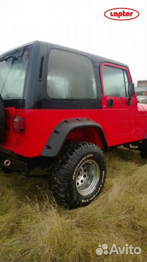 Расширители колесных арок Jeep Wrangler