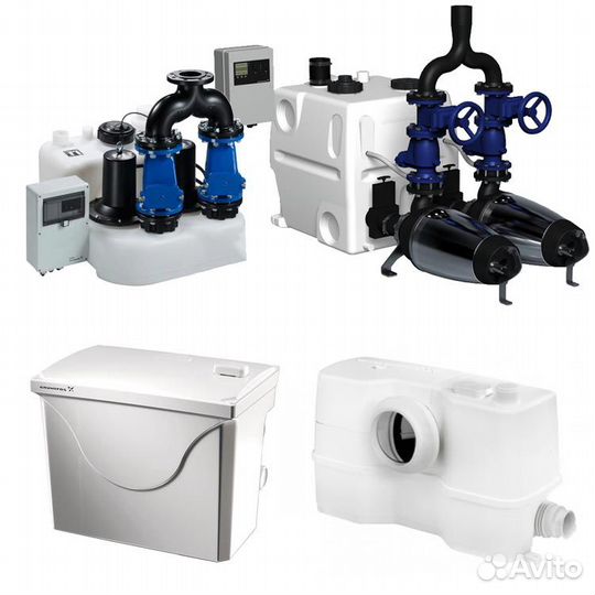 Ремонт канализационных насосов Grundfos Sololift