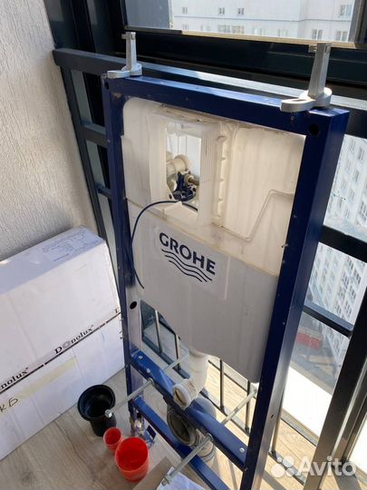 Grohe Rapid SL 3 в 1 с панелью смыва Skate