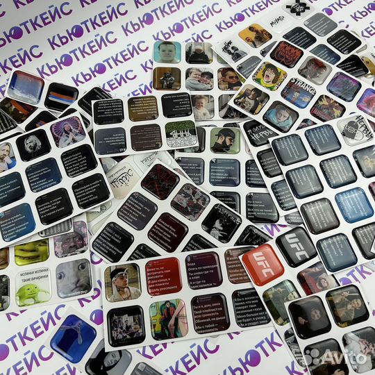 3d Наклейки на телефон с вашим логотипом