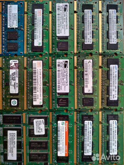 Память для ноутбука SO-dimm PC2/512 mb