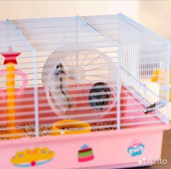 Клетка для хомяков Criceti 9 Princess розовая