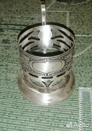 Подстаканник серебряный СССР