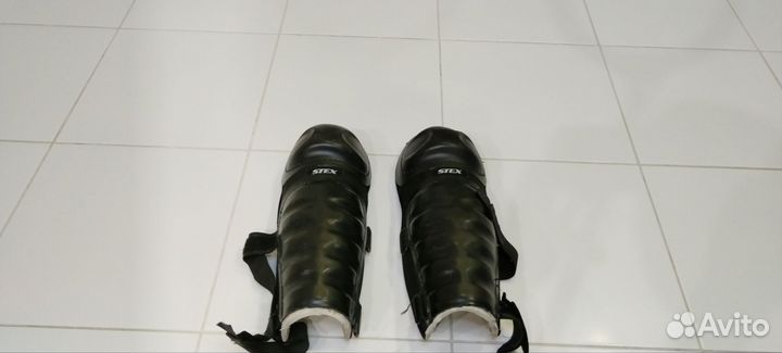 Щитки хоккейные, детские