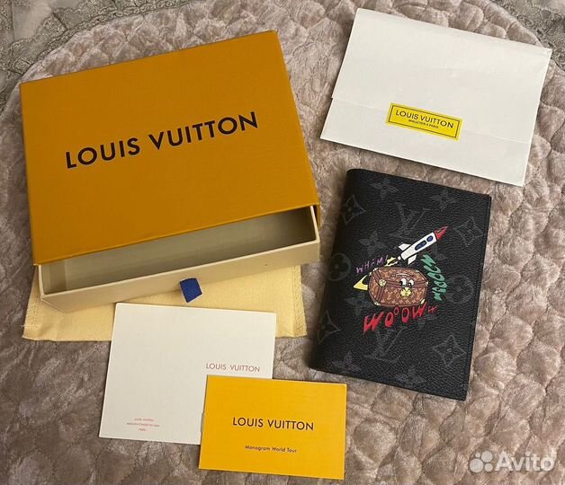 Обложка на паспорт louis vuitton оригинал новая