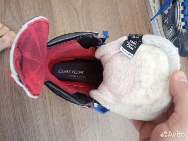 Коньки хоккейные детские bauer vapor apx2