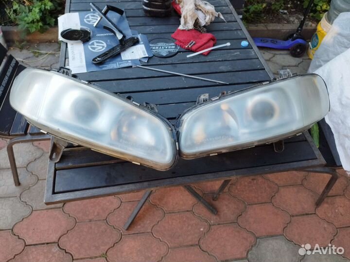 Фара на opel omega б линзованые