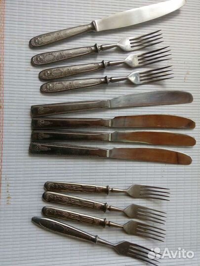 Вилки ножи СССР