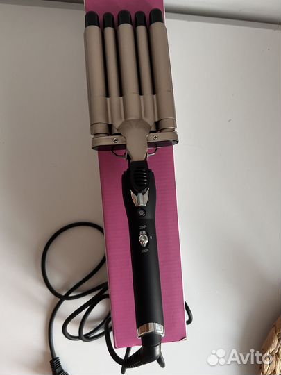 Плойка тройная для волос