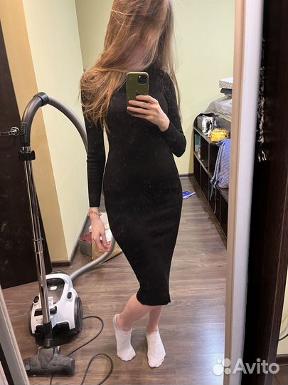 Платье лапша длинное xs