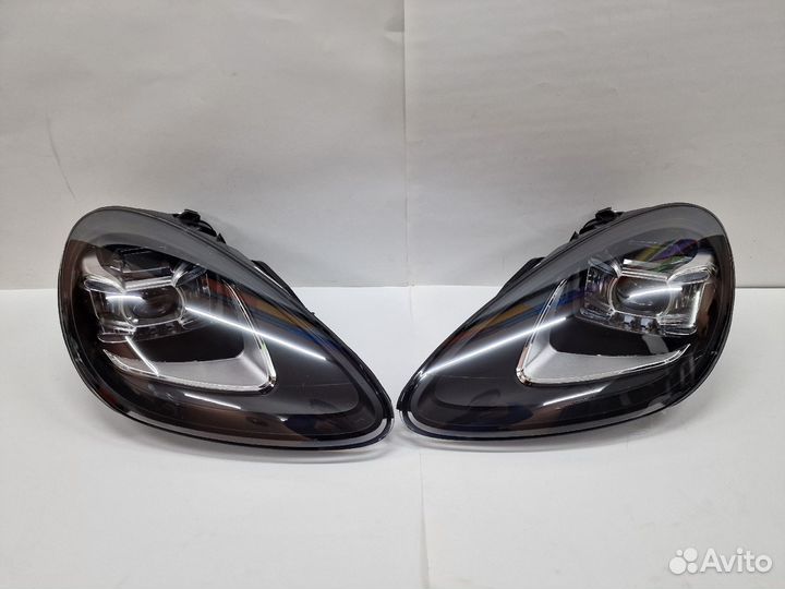 Фары Porsche Cayenne 958 LED вместо ксенона дорест