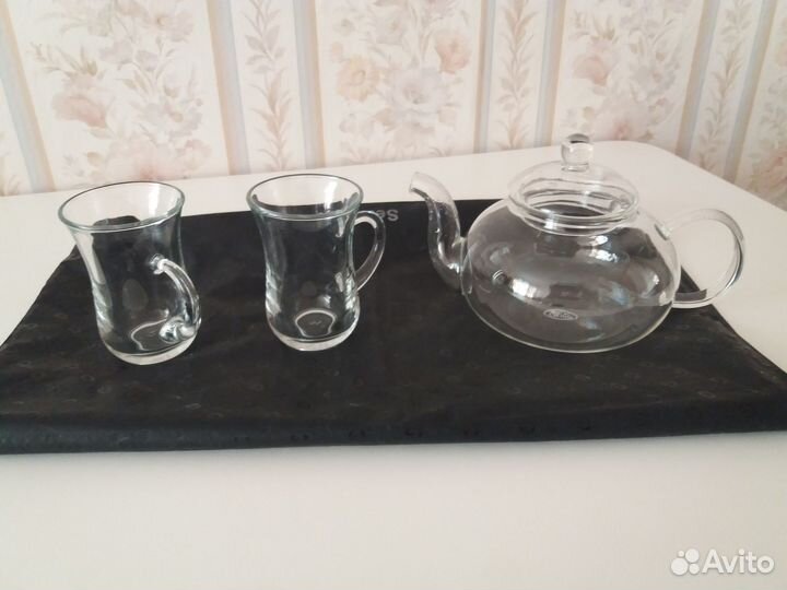 Набор для чая, чашки, блюдца