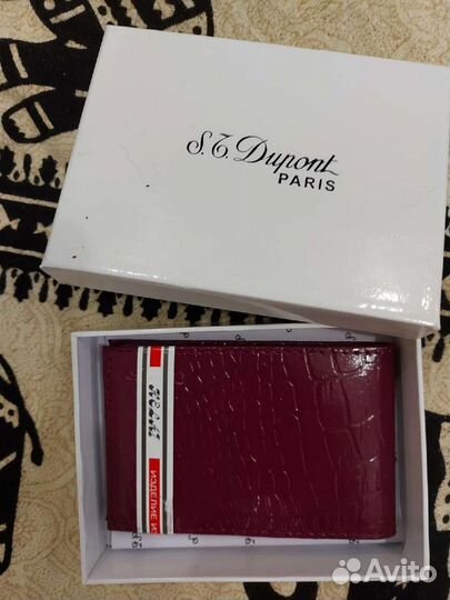 Визитница новая кожаная