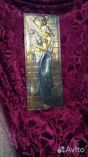 Настенное панно-медная чеканка