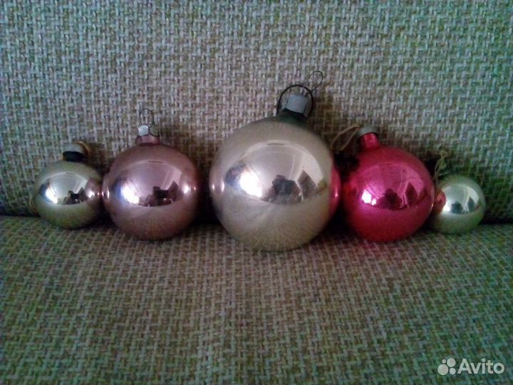 Ёлочные игрушки СССР