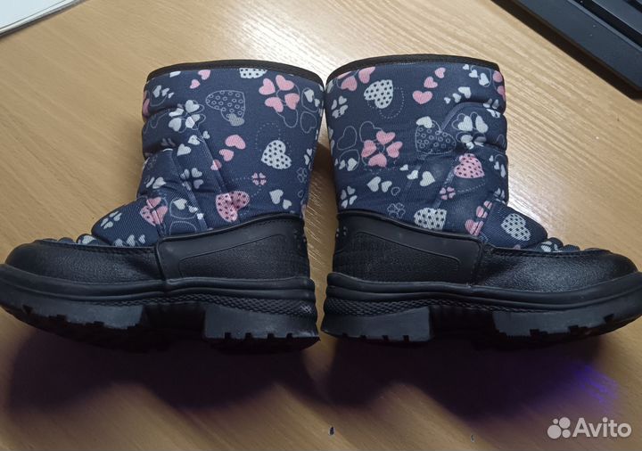 Сапоги зимние для девочки 24 размер