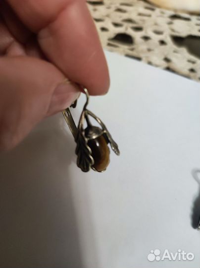 Винтажные серьги
