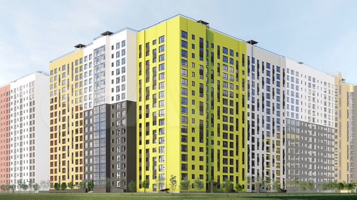 1-к. квартира, 37,1 м², 15/17 эт.
