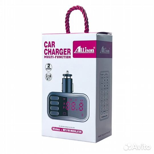 FM Модулятор allison ALS-A902 AUX