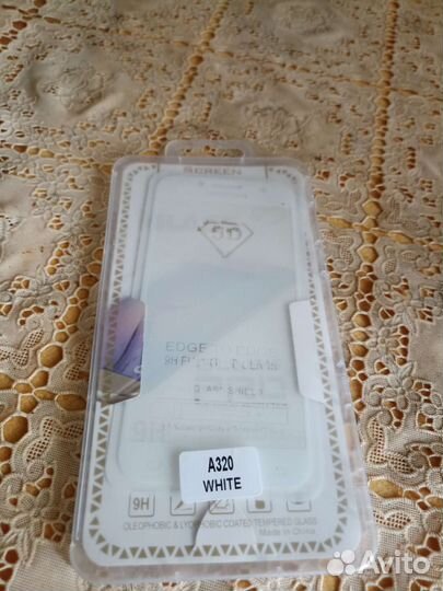 Samsung galaxy A 320 защитное стекло