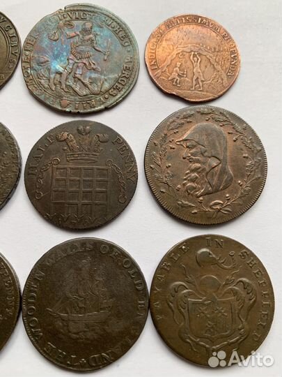 Монеты-5. Старая Англия.Нидерланды. Германия