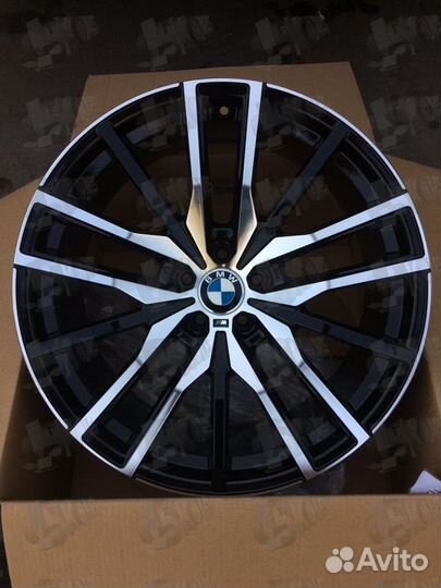 Новые литые диски на BMW X5 R21