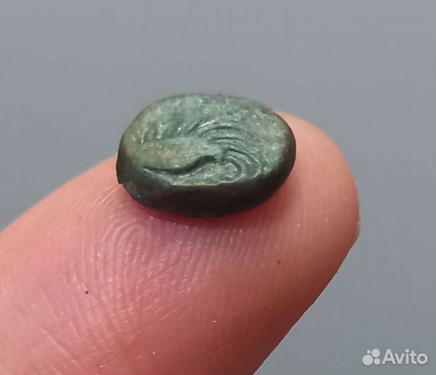 Монета Боспорского царства Крыло Триножник