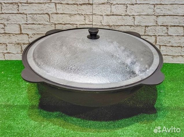 Казан чугунный 22 литра