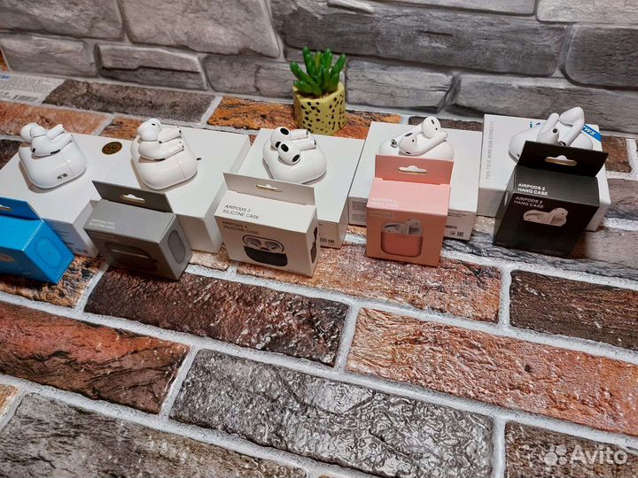 Беспроводные наушники Airpods premium + чехол
