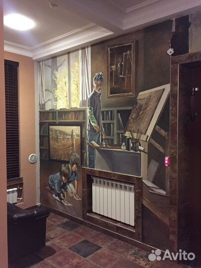 Художественная роспись стен