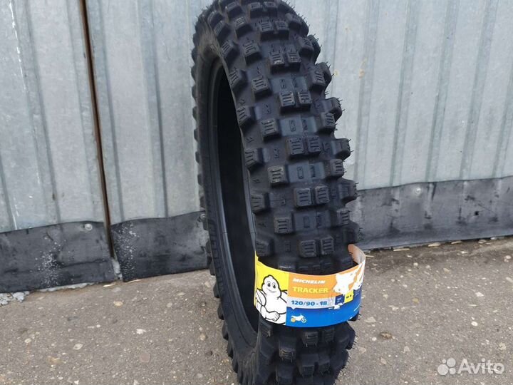 Мотошина 120 90 18 мишлен кросс