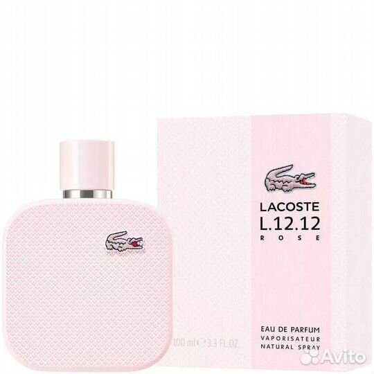 Туалетная вода lacoste L12.12Rose 100ml женская