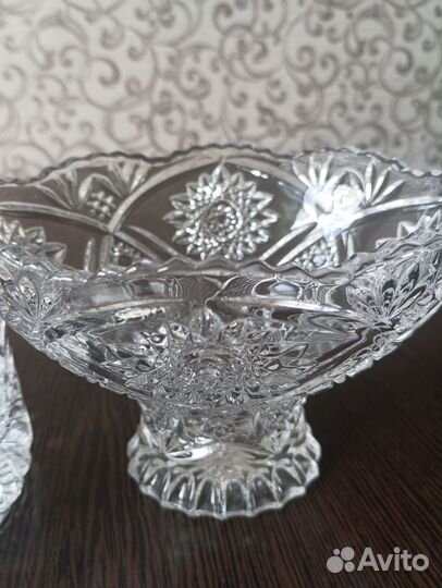 Хрустальные конфетницы