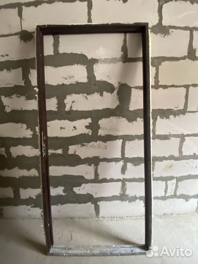 Дверь входная от застройщика