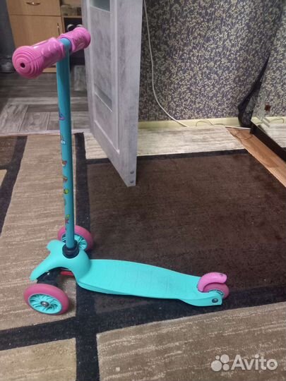 Самокат детский трехколесный бу