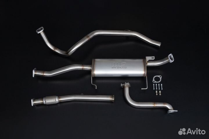 Выхлопная трасса Nissan Patrol/Safari Y61 ZD30 BMS